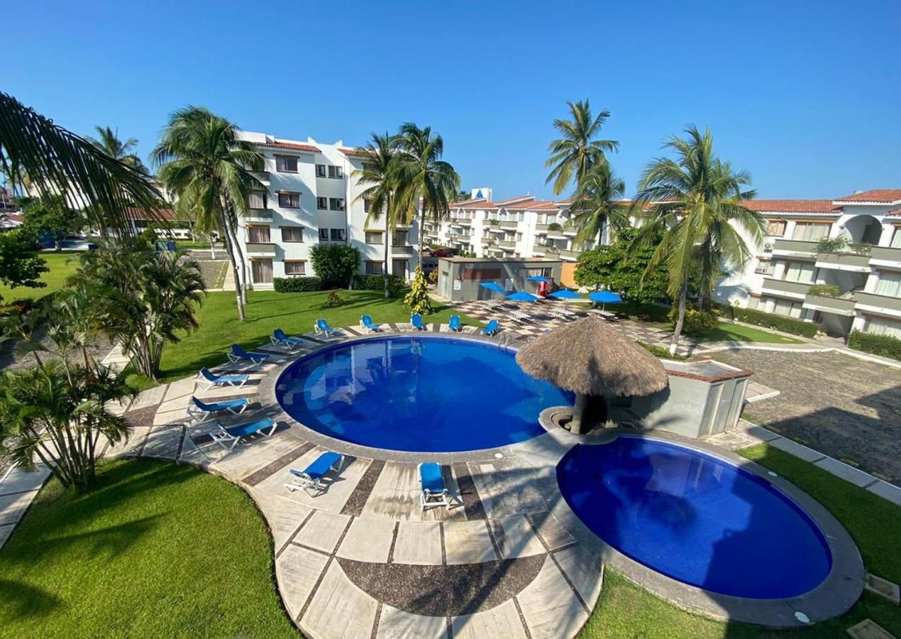 Hermoso Condominio Suites Las Palmas Con Alberca Манзанило Екстериор снимка