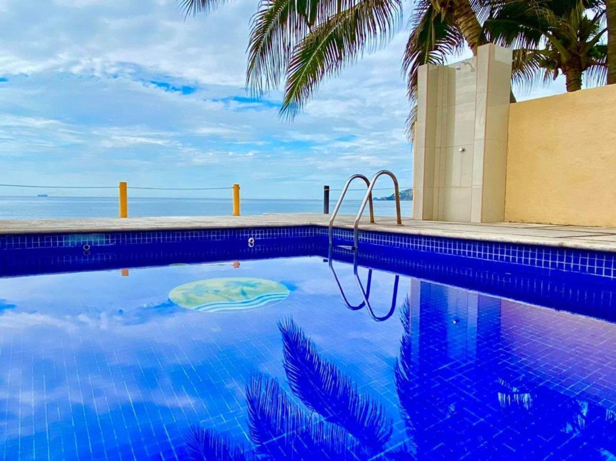 Hermoso Condominio Suites Las Palmas Con Alberca Манзанило Екстериор снимка