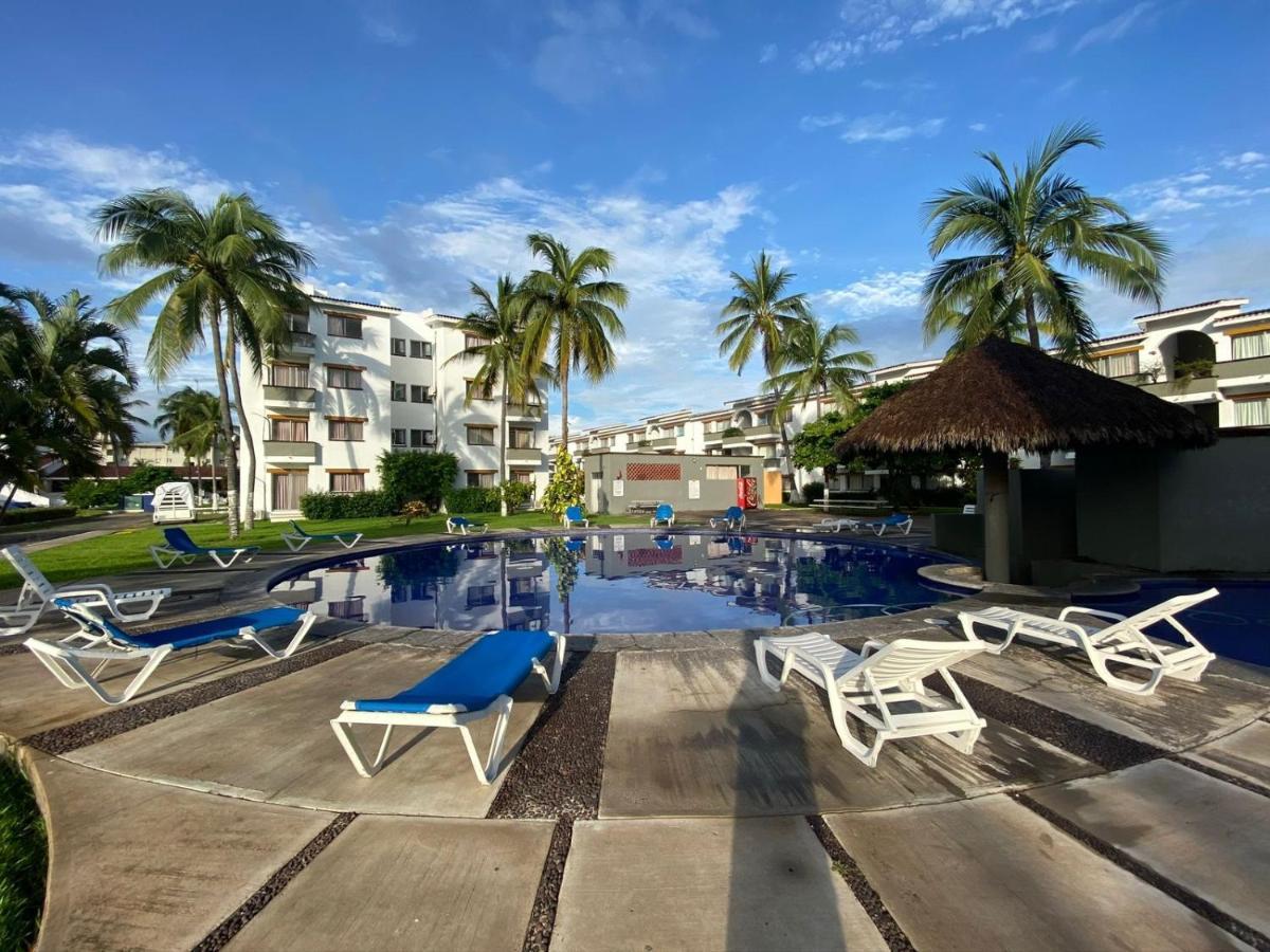 Hermoso Condominio Suites Las Palmas Con Alberca Манзанило Екстериор снимка